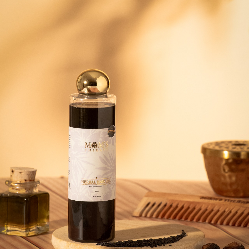 MOM’S THERAPY_HERBAL HAIR OIL ( ROSEMARY HAIR OIL)