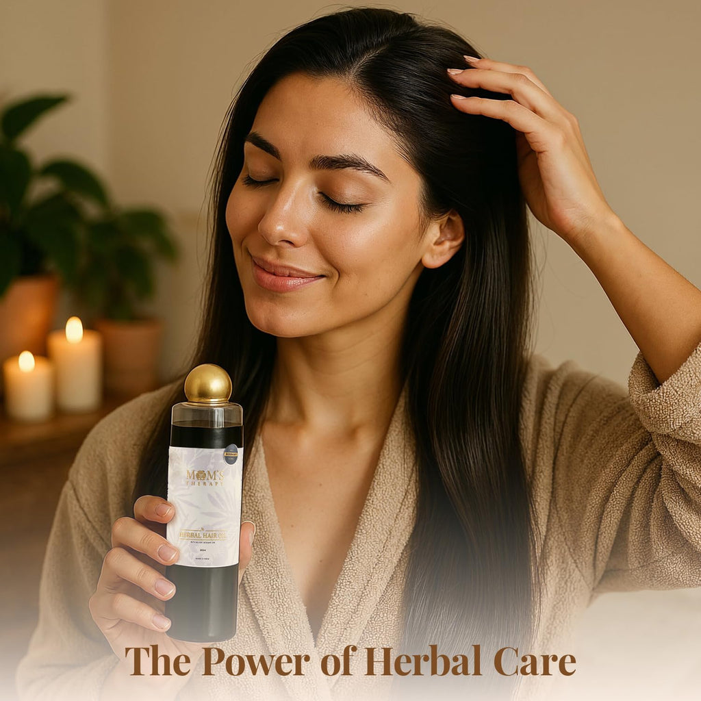 MOM’S THERAPY HERBAL HAIR OIL ( ROSEMARY HAIR OIL)